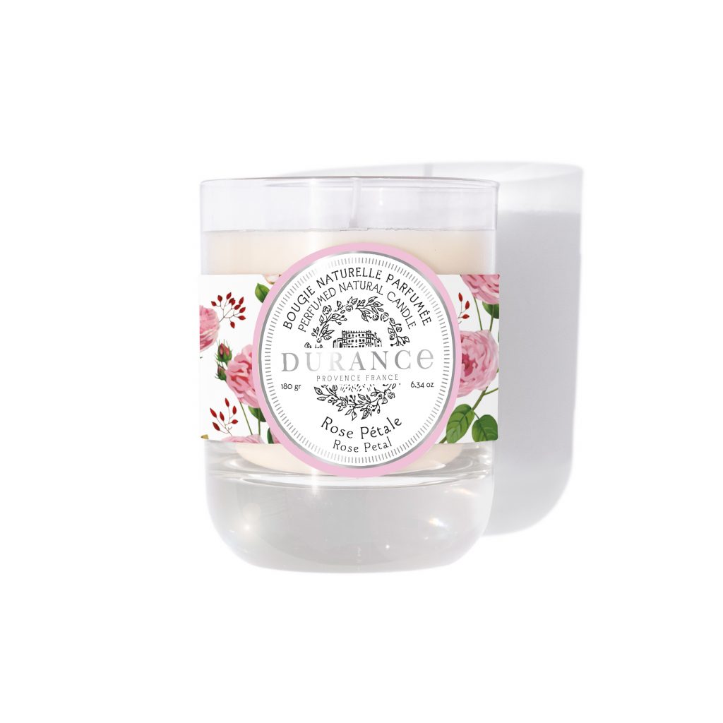 Bougie Parfumée Rose Pétale