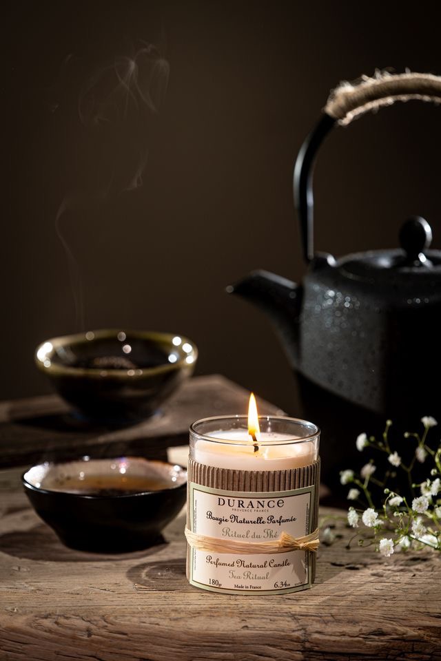 Bougie parfumée RITUEL DU THÉ 180 gr – Image 2